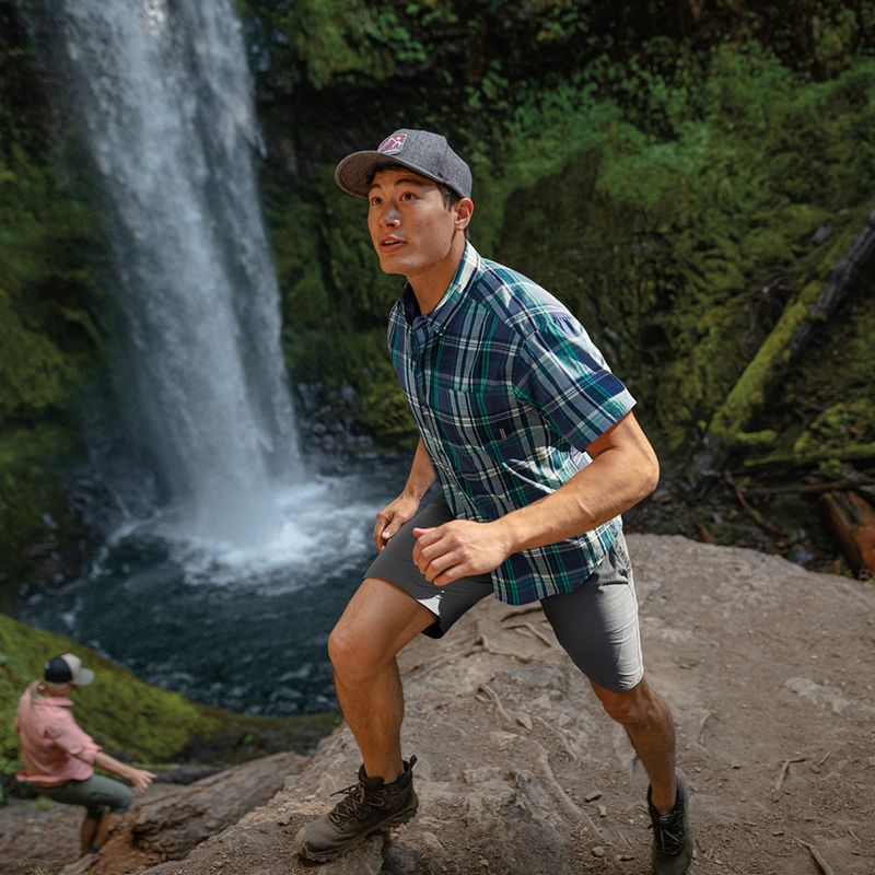 Columbia Washed Out pánske trekingové šortky sivé 1491953021 8