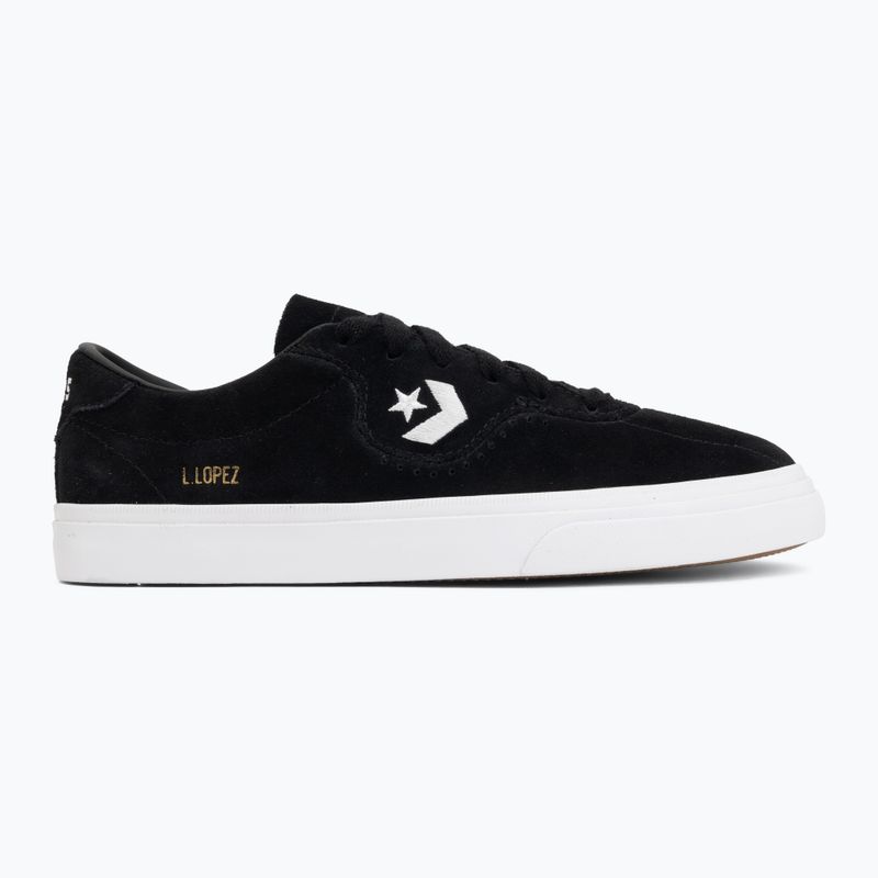 Topánky Converse Louie Lopez Pro Suede Ox black/black/white 2