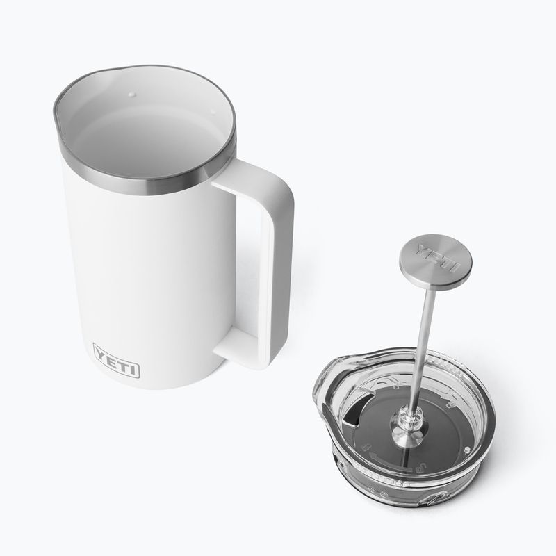 Kávovar YETI French Press 1 l white 5