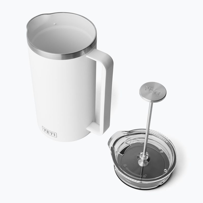 Kávovar YETI French Press 1,9 l white 5