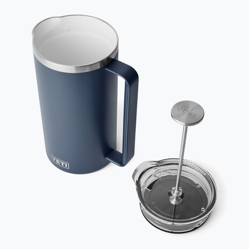 Kávovar YETI French Press 1,9 l navy 5