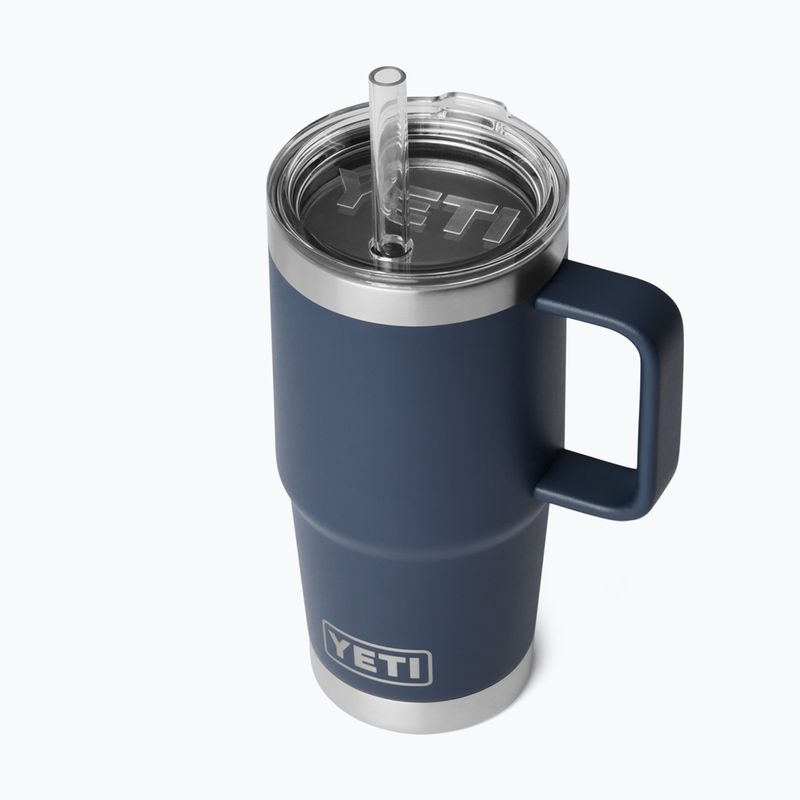 Termohrnček YETI Rambler Straw 739 ml navy 3