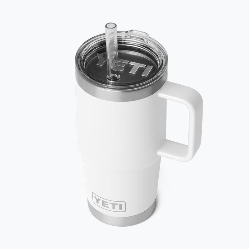 Termohrnček YETI Rambler Straw 739 ml white 3