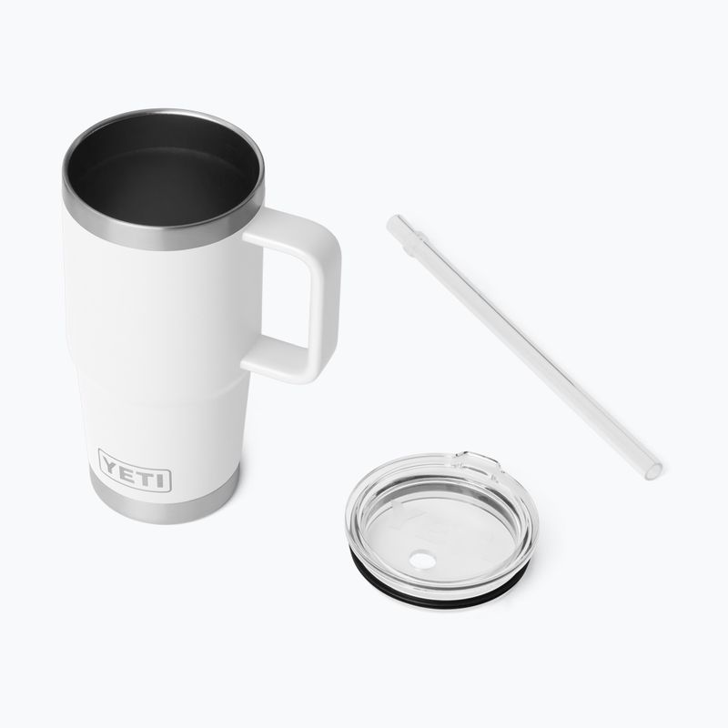 Termohrnček YETI Rambler Straw 739 ml white 4