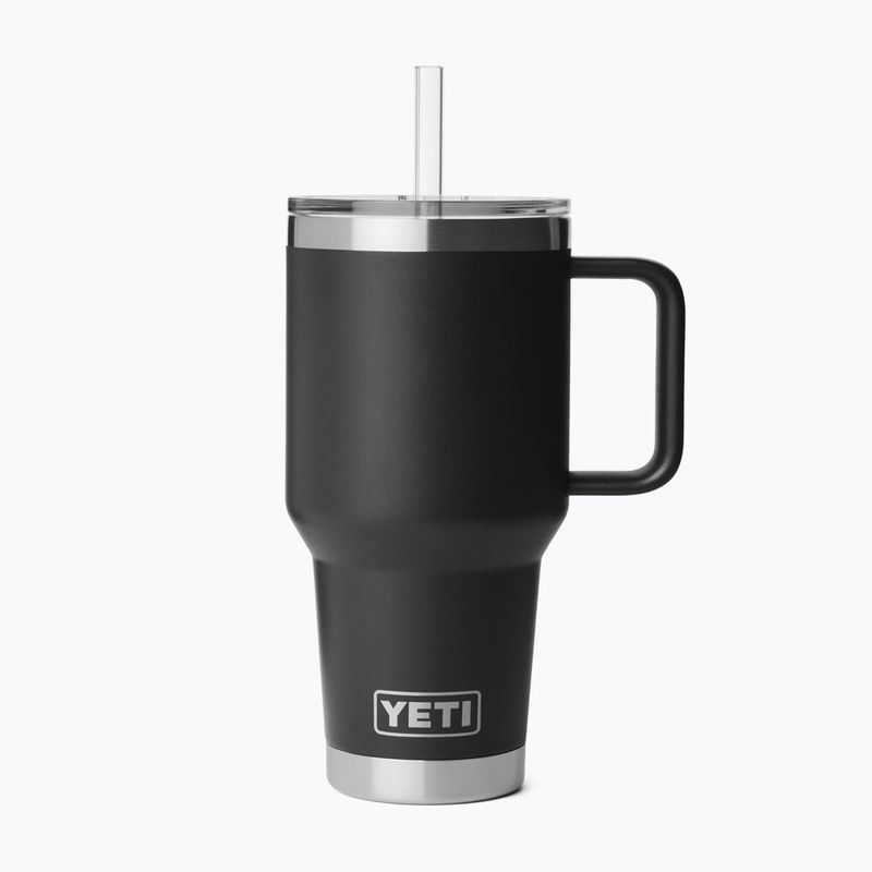 Termohrnček YETI Rambler Straw 1000 ml black