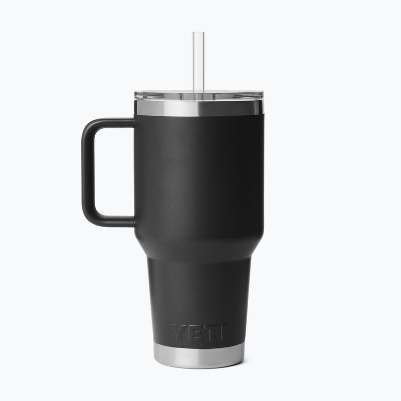 Termohrnček YETI Rambler Straw 1000 ml black 2