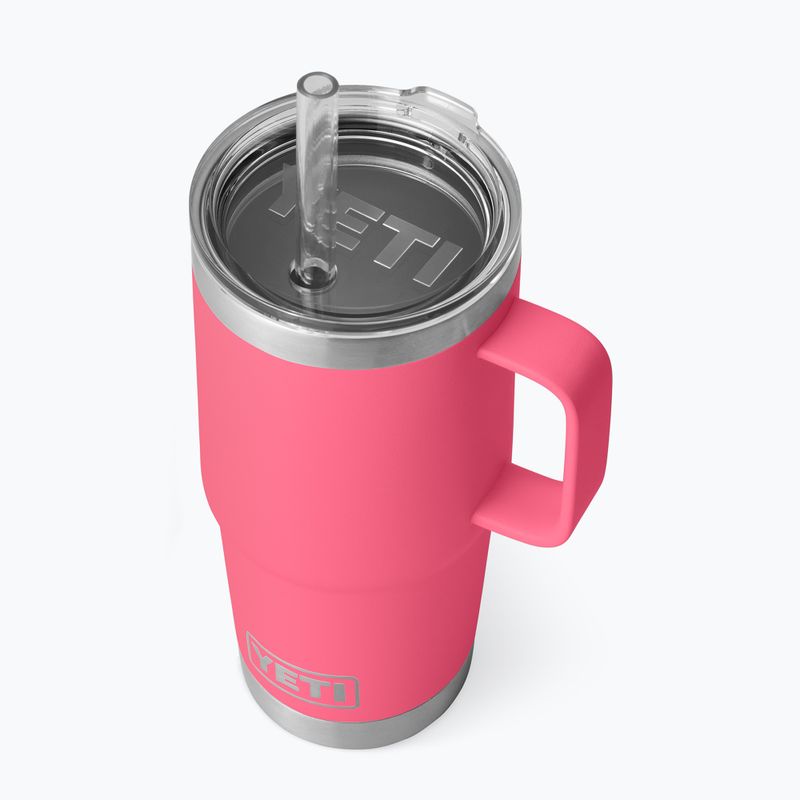Termohrnček YETI Rambler Straw 739 ml tropical pink 3