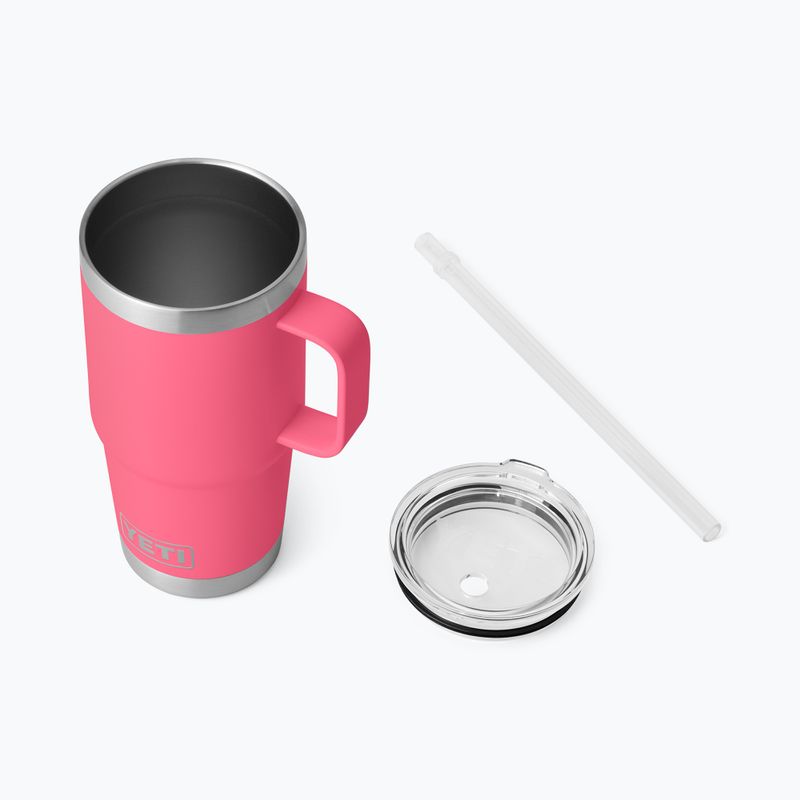 Termohrnček YETI Rambler Straw 739 ml tropical pink 4