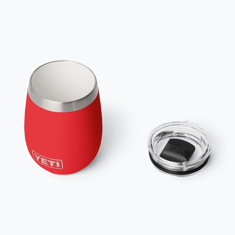 Termohrnček YETI Rambler Wine Tumbler 295 ml rescue red 4