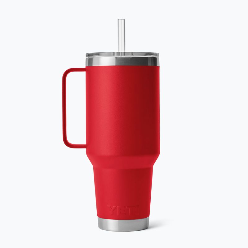 Termohrnček YETI Rambler Straw 1200 ml rescue red 2