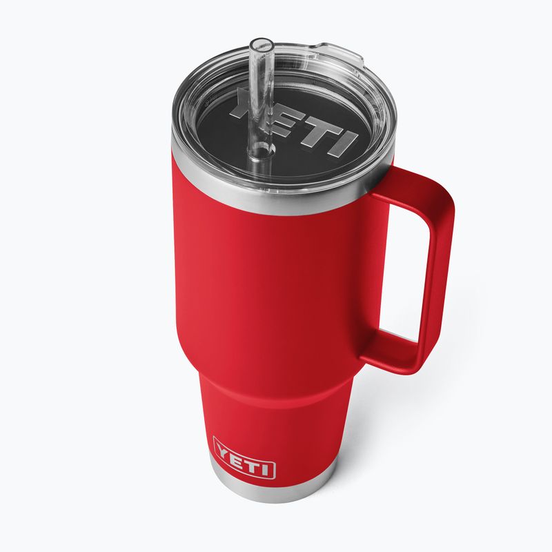 Termohrnček YETI Rambler Straw 1200 ml rescue red 3