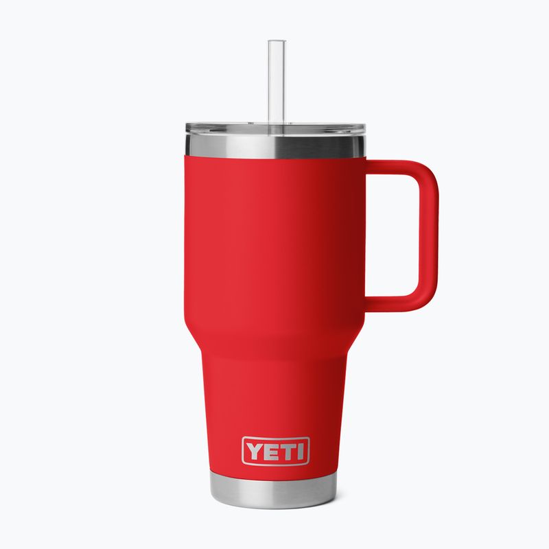 Termohrnček YETI Rambler Straw 1000 ml rescue red