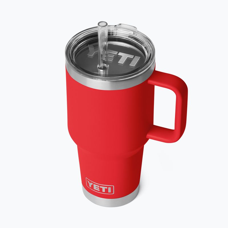 Termohrnček YETI Rambler Straw 1000 ml rescue red 3
