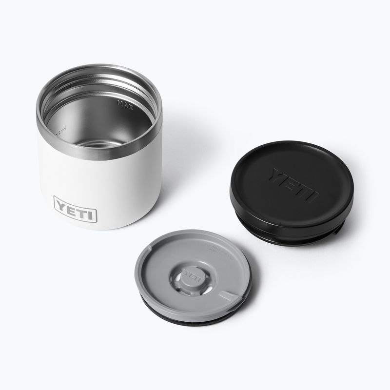 Termoska na jedlo YETI R8 Food Jar 237 ml white 4
