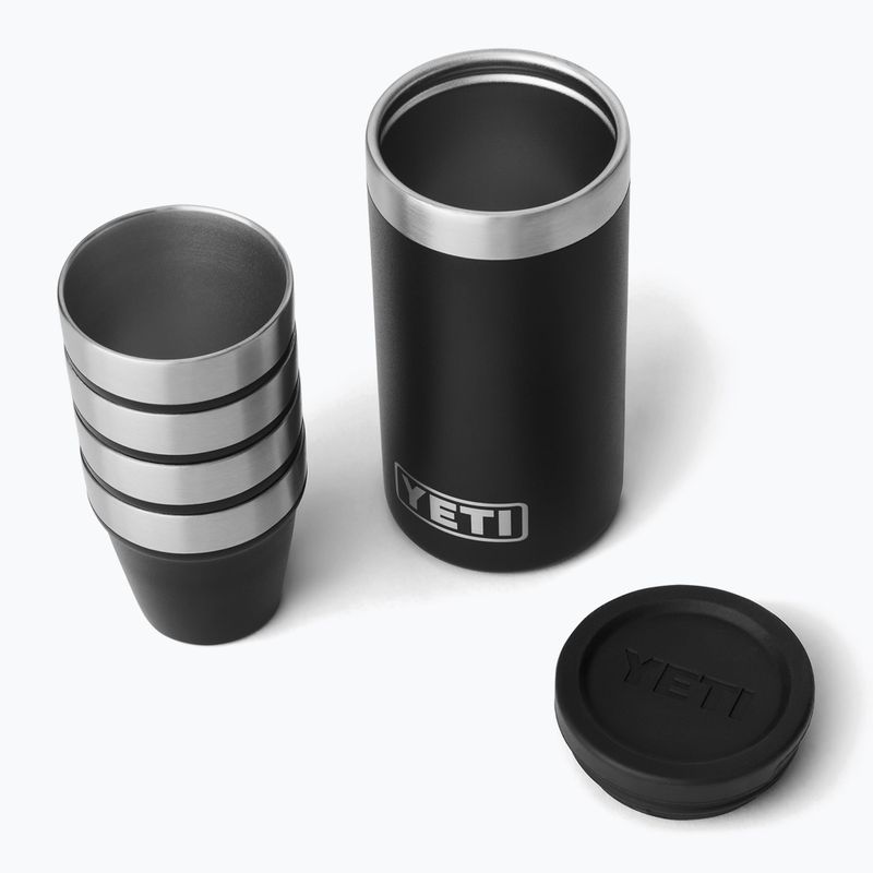 Turistické poháriki YETI Shot 48 ml 4 pcs. black 2