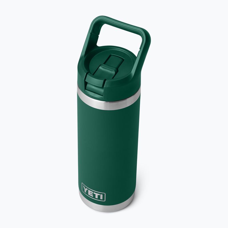 Termofľaša YETI Rambler C Straw 532 ml black forest green 4