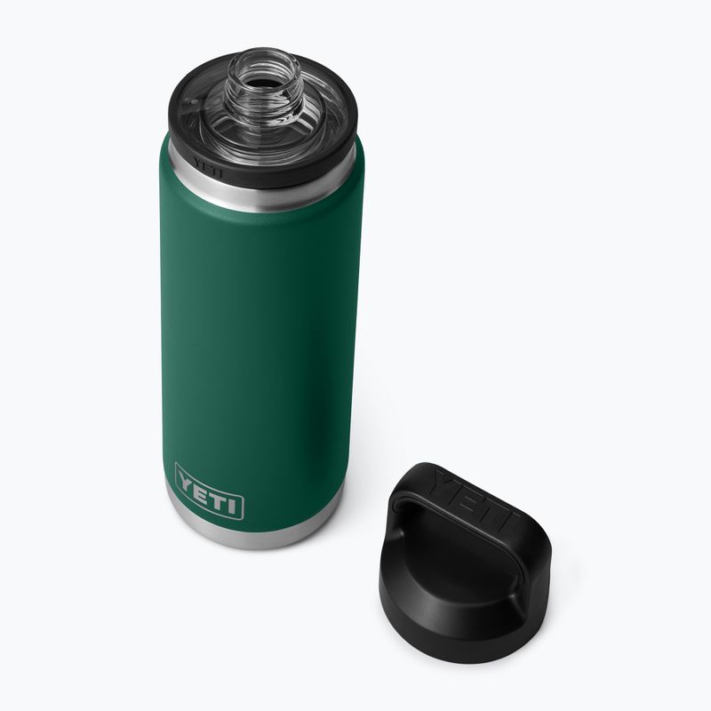 Termoska YETI Rambler Chug 760 ml black forest green 4