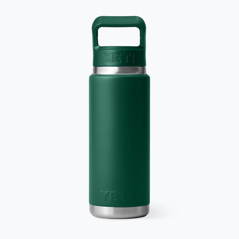 Termofľaša YETI Rambler Straw 769 ml black forest green 2