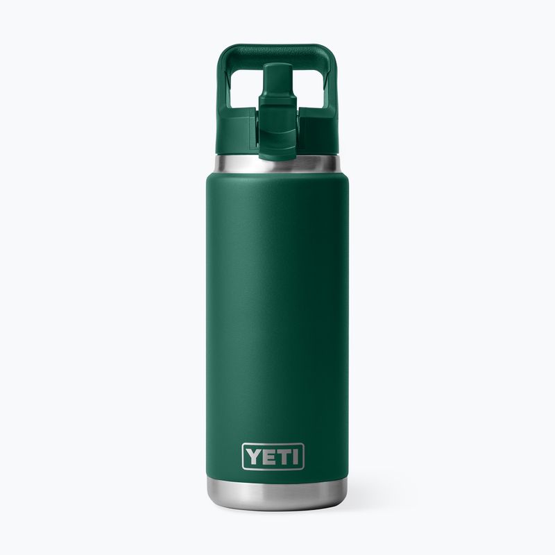 Termofľaša YETI Rambler Straw 769 ml black forest green 3