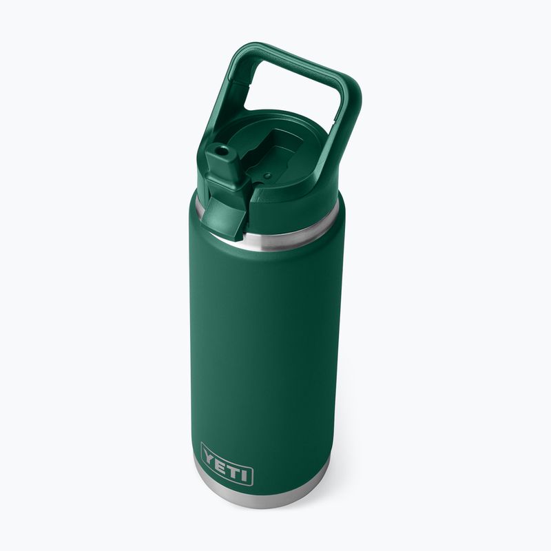 Termofľaša YETI Rambler Straw 769 ml black forest green 5