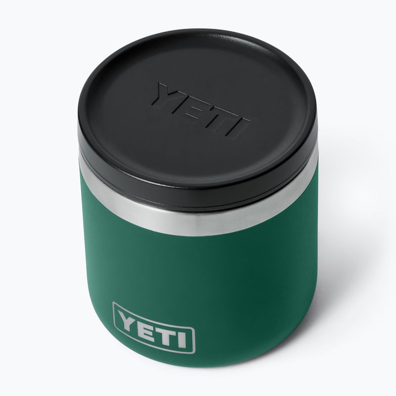Termoska na jedlo YETI R8 Food Jar 237 ml black forest green 3
