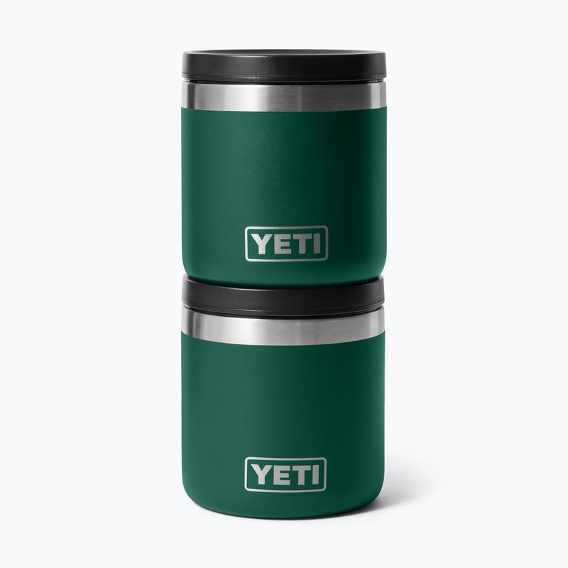 Termoska na jedlo YETI R8 Food Jar 237 ml black forest green 4