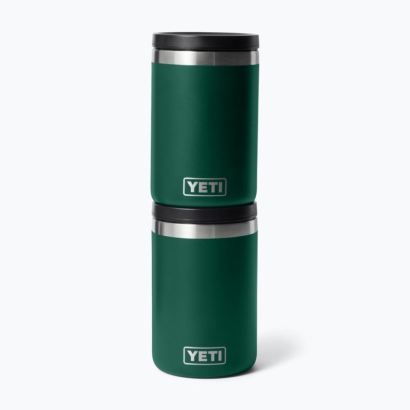 Termoska na jedlo YETI R16 Food Jar 473 ml black forest green 4