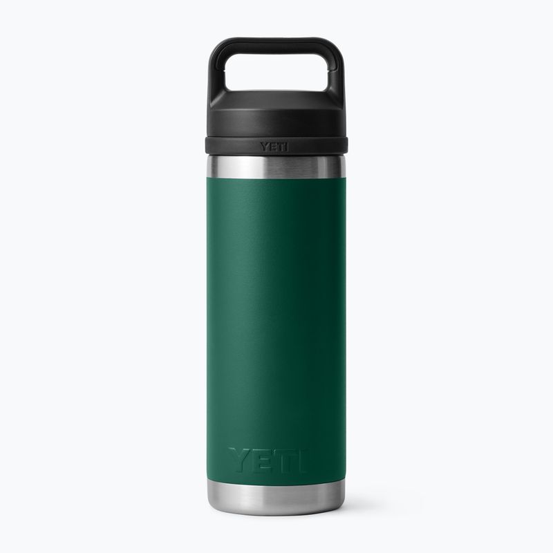 Termoska YETI Rambler Chug 532 ml black forest green 2