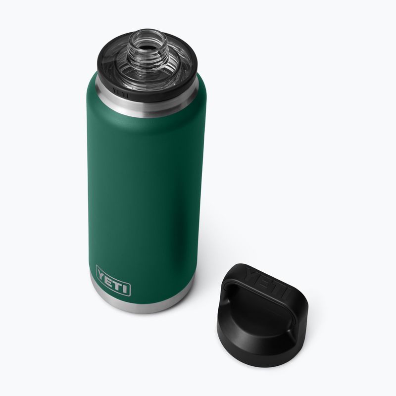 Termofľaša YETI Rambler Chug 1064 ml black forest green 4