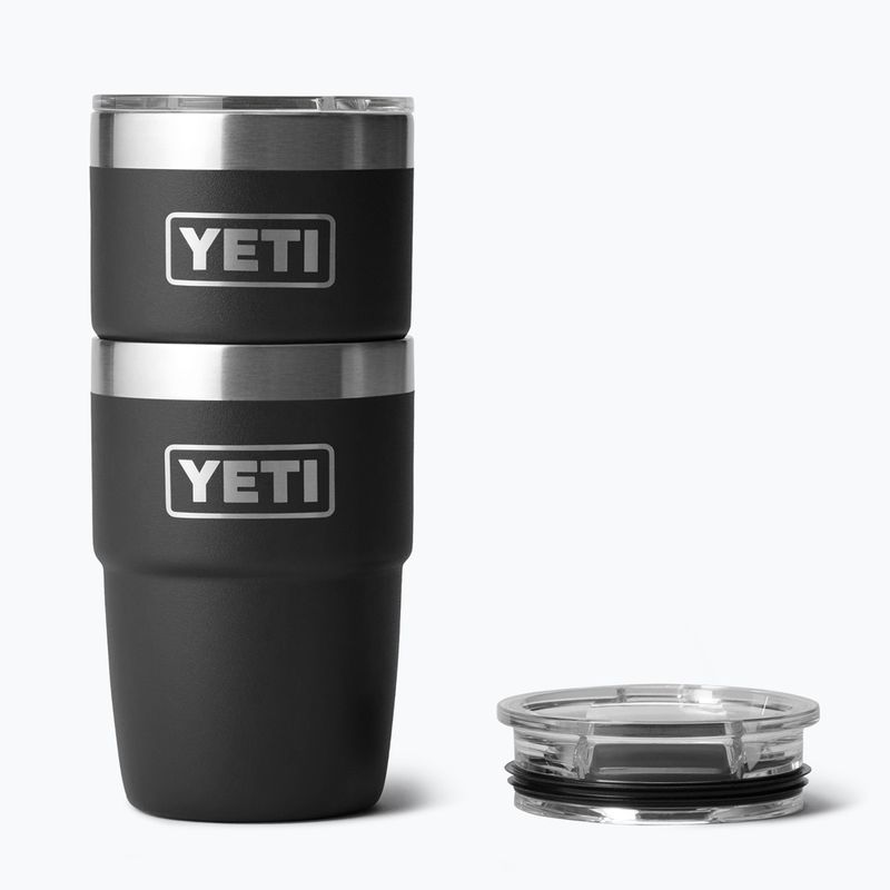 Termoska YETI Rambler Stackable 237 ml black 4