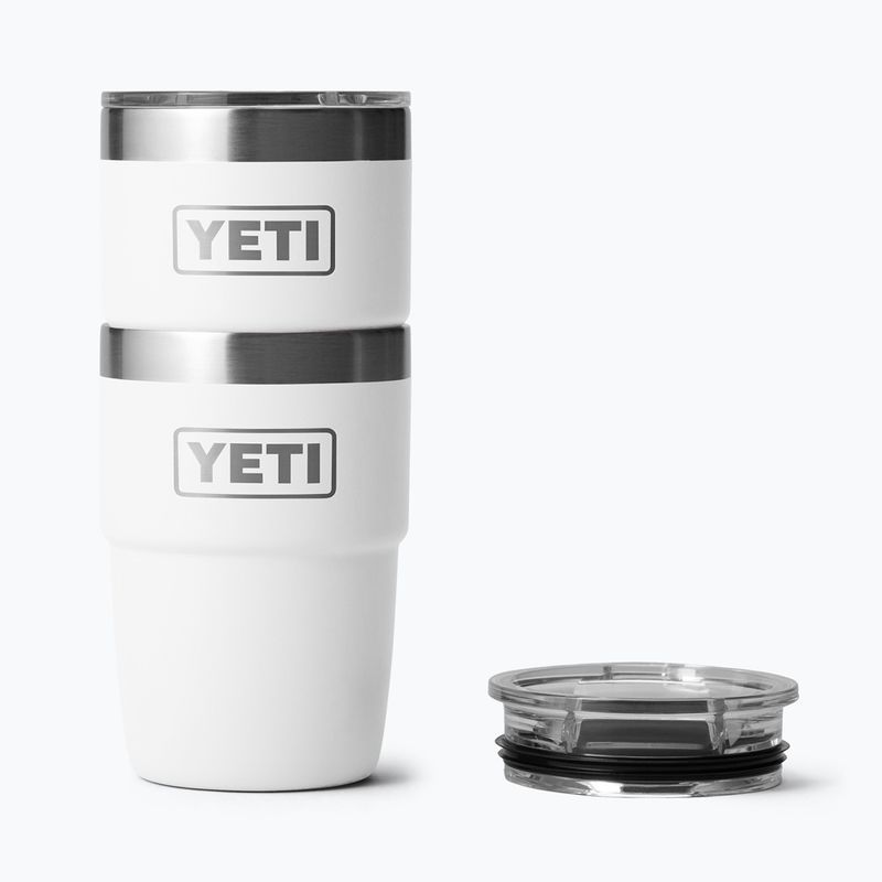 Termoska YETI Rambler Stackable 237 ml white 4