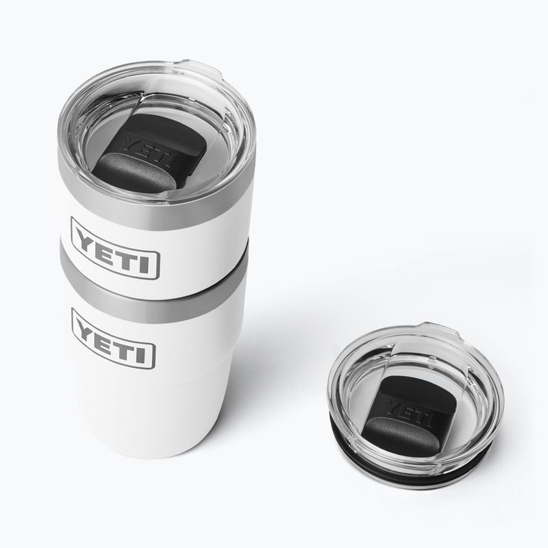 Termoska YETI Rambler Stackable 237 ml white 5