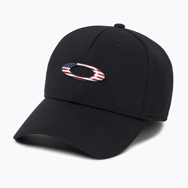 Pánska bejzbalová čiapka Oakley Tincan black/american flag