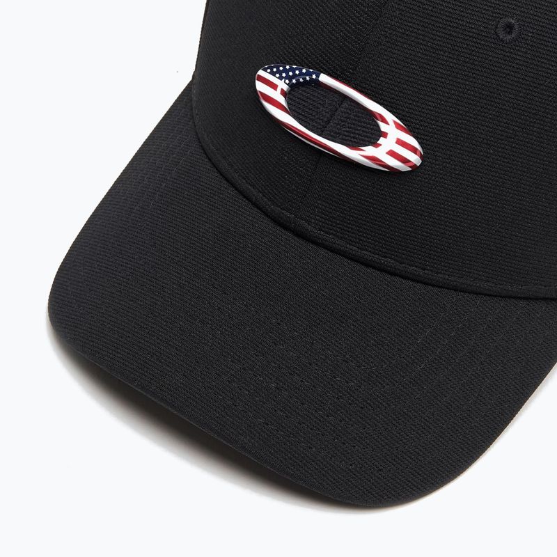 Pánska bejzbalová čiapka Oakley Tincan black/american flag 3
