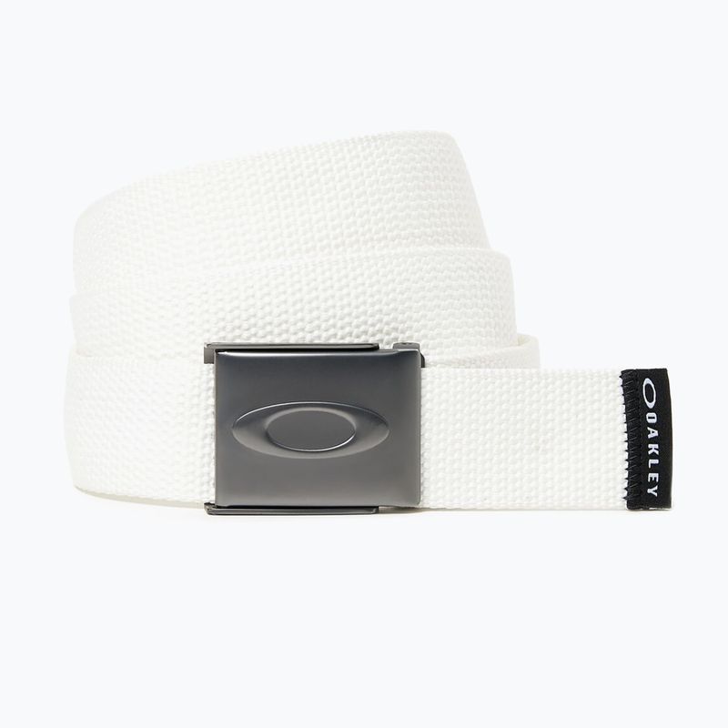 Opasok na nohavice Oakley Ellipse Web Belt biely