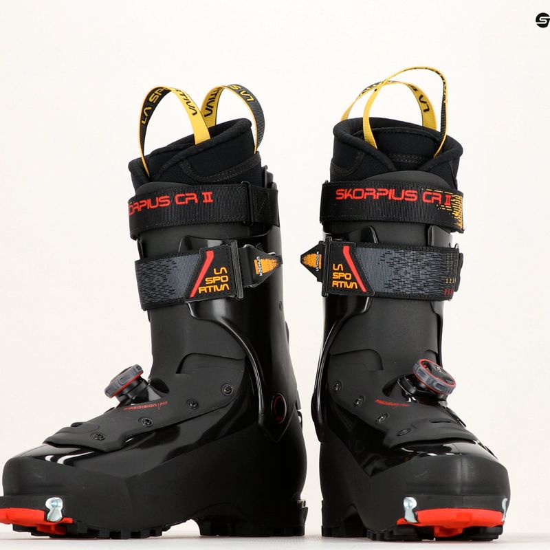 Lyžiarske topánky La Sportiva Skorpius CR II black/yellow 15