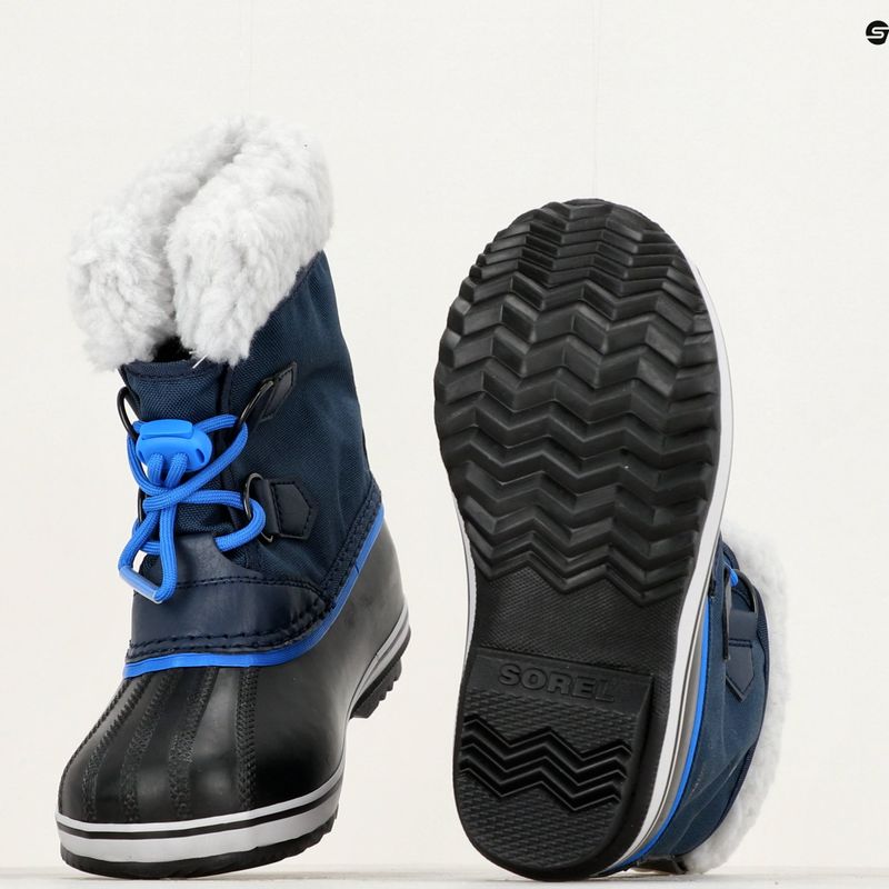 Detské snehule Sorel Yoot Pac Nylon Wp collegiate navy/super blue 8
