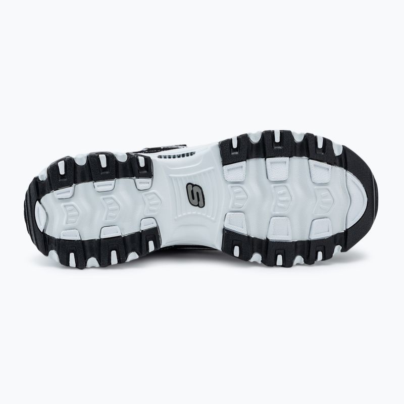 Dámska obuv SKECHERS D'Lites Biggest Fan black/white/silver 4