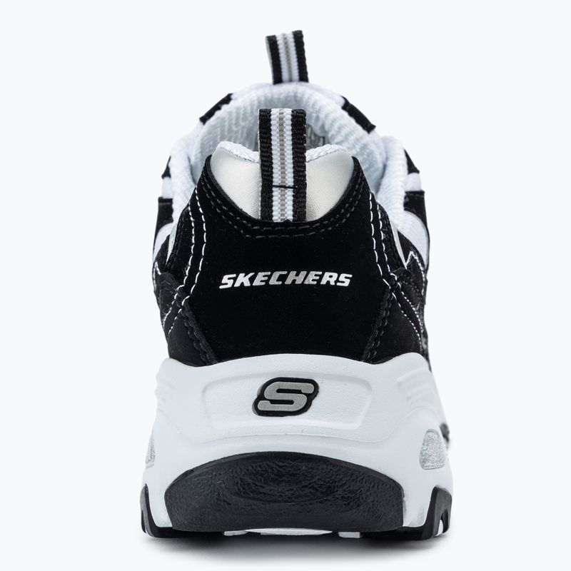 Dámska obuv SKECHERS D'Lites Biggest Fan black/white/silver 6