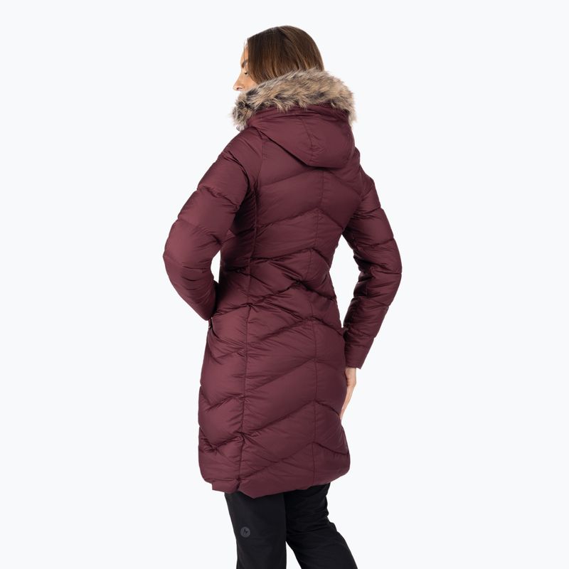 Marmot dámska páperová bunda Montreaux Coat bordová 78090 3