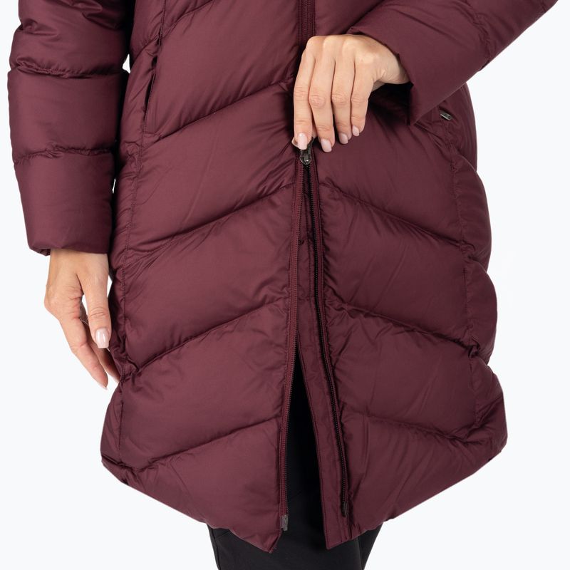 Marmot dámska páperová bunda Montreaux Coat bordová 78090 5