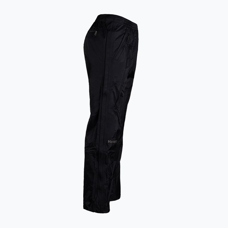 Marmot PreCip Eco Full Zip pánske nohavice do dažďa čierne 41530 5