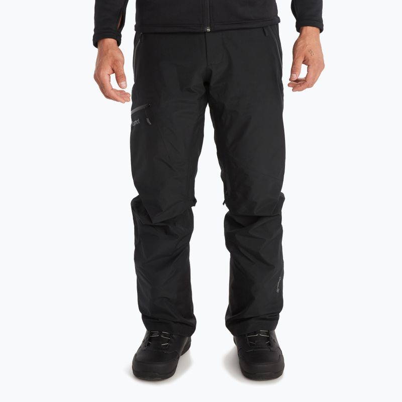 Pánske lyžiarske nohavice Marmot Lightray Gore Tex black 12290-6257