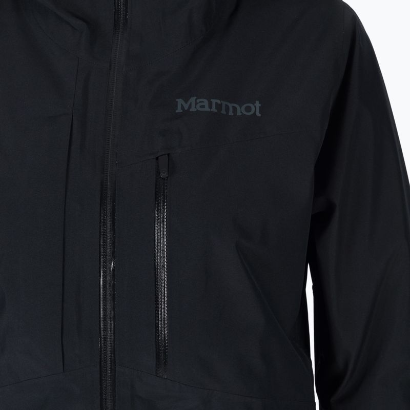 Marmot Lightray Gore Tex dámska lyžiarska bunda čierna 12270-001 3