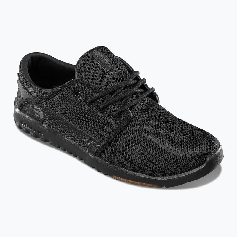 Etnies Scout pánske topánky black/black/gum 8