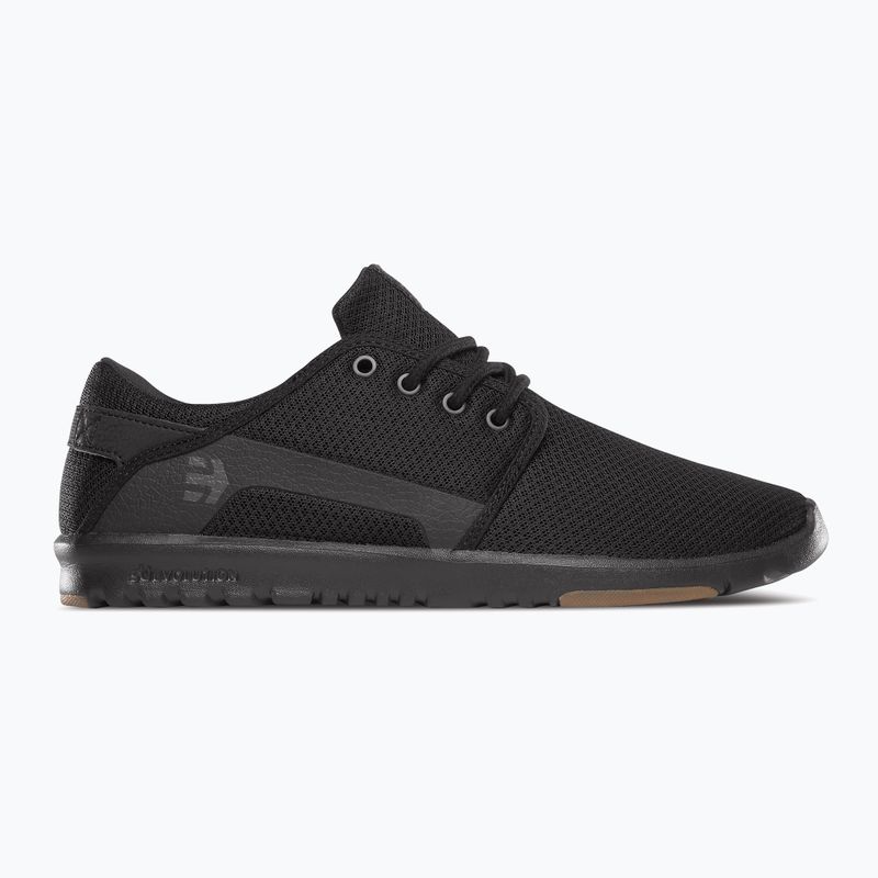Etnies Scout pánske topánky black/black/gum 9