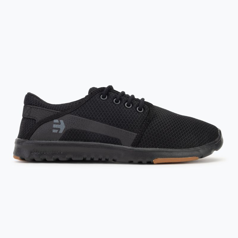 Etnies Scout pánske topánky black/black/gum 2