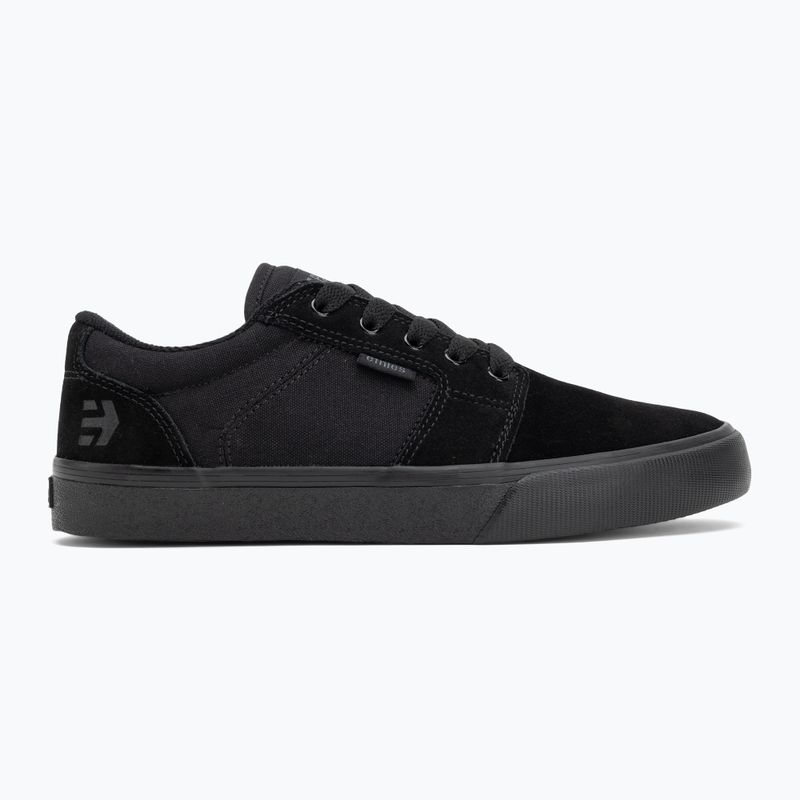 Etnies Barge LS black/black/black pánske topánky 2
