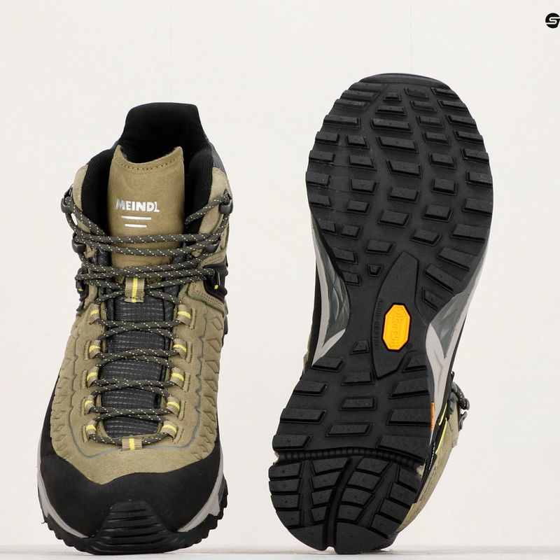 Pánske trekové topánky Meindl Top Trail Mid GTX nature/yellow 9