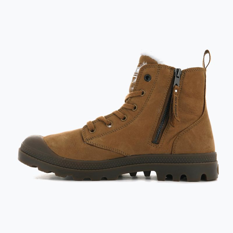 Pánske topánky Palladium Pampa HI ZIP WL ahogany 9
